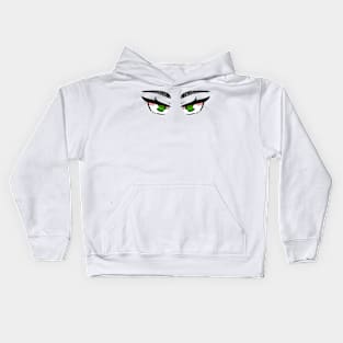 Anime eyes Kids Hoodie